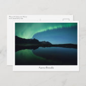 Aurora Borealis Postkarte (Vorne/Hinten)