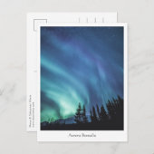 Aurora Borealis Postkarte (Vorne/Hinten)
