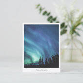 Aurora Borealis Postkarte (Stehend Vorderseite)