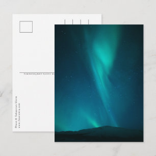 Aurora Borealis Postkarte