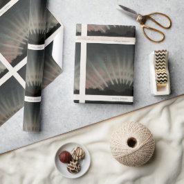 Aurora Borealis Print, Trouvelot, 1881, Wiederherg Geschenkpapier