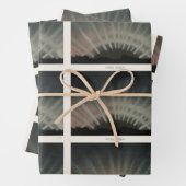 Aurora Borealis Print, Trouvelot, 1881, Wiederherg Geschenkpapier Set (Beispiel)