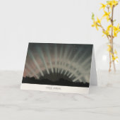 Aurora Borealis Print, Trouvelot, 1881, Wiederherg Karte (Gelbe Blume)