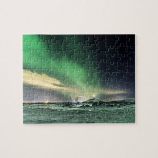 Aurora borealis puzzle