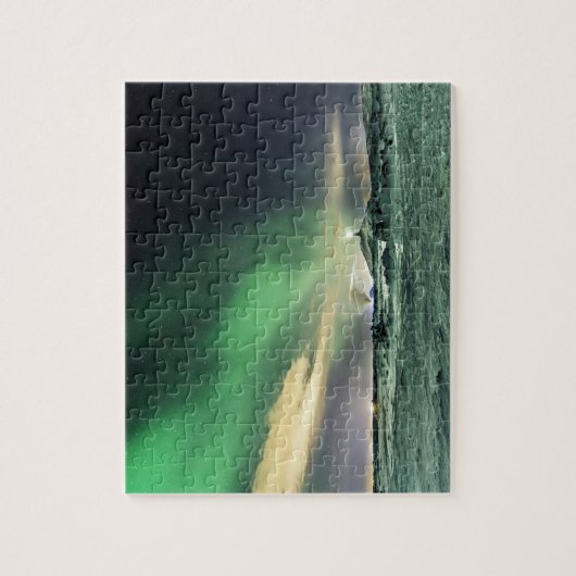 Aurora borealis puzzle (Vertikal)