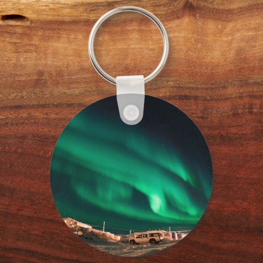 Aurora Borealis Schlüsselanhänger (Vorderseite)