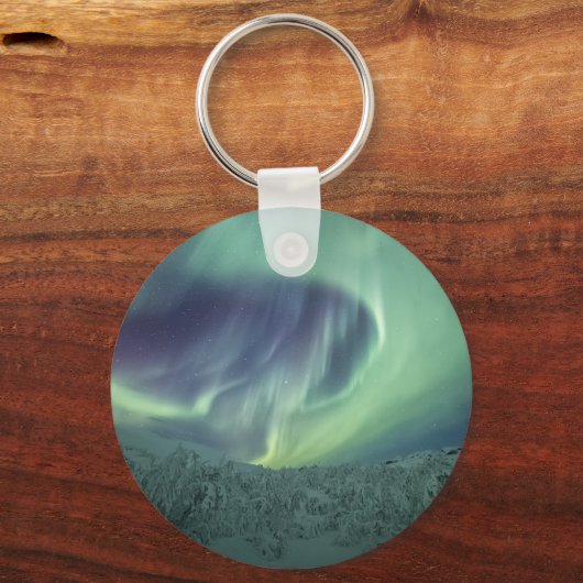 Aurora Borealis Schlüsselanhänger (Vorderseite)