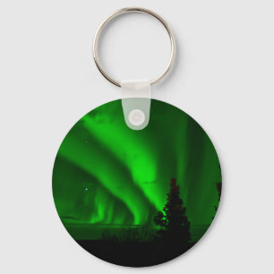 Aurora borealis schlüsselanhänger