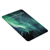 Aurora Borealis Skandinavien Magnet (Rechte Seite)