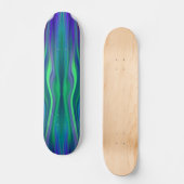 Aurora Borealis Skateboard (Vorderseite)