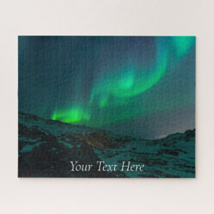 Aurora Borealis Starry Night Stars Sky Winter Jigs Puzzle