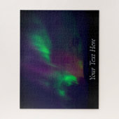 Aurora Borealis Starry Night Stars Sky Winter Puzzle (Vertikal)