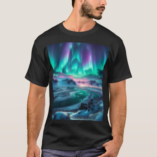 Aurora Borealis T-Shirt (Vorderseite)