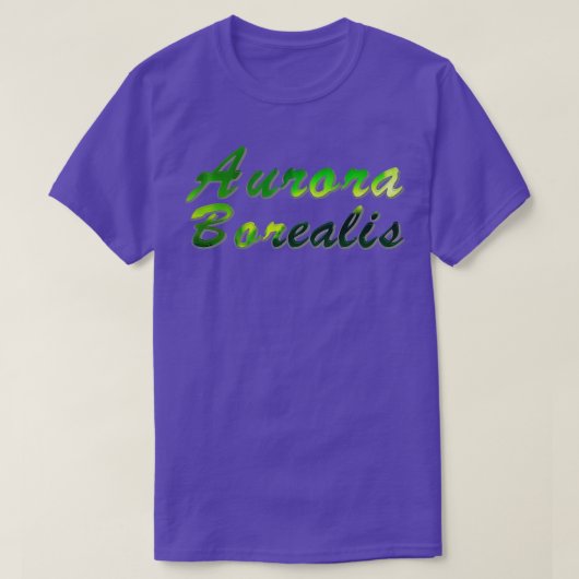 Aurora Borealis T-Shirt (Design vorne)