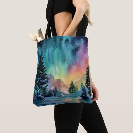 Aurora Borealis Tasche (Von Nahem)