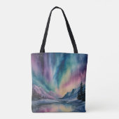 Aurora Borealis Tasche (Rückseite)