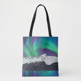 Aurora Borealis - Tote Beutel Tasche