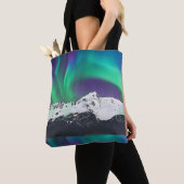 Aurora Borealis - Tote Beutel Tasche (Von Nahem)
