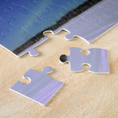 Aurora Borealis über Alaska Puzzle (Seite)