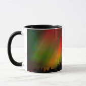 Aurora Borealis und Bäume Tasse (Links)