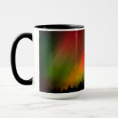 Aurora Borealis und Bäume Tasse (Links)