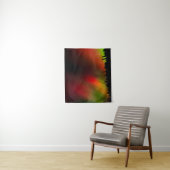 Aurora Borealis und Bäume Wandteppich (Beispiel)