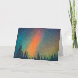 Aurora Borealis Van Gogh Karte