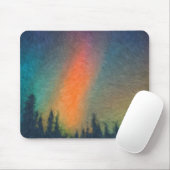 Aurora Borealis Van Gogh Mousepad (Mit Mouse)