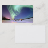 Aurora borealis Visitenkarte (Vorne/Hinten)