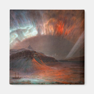 Aurora Borealis von Frederic Edwin Church Magnet