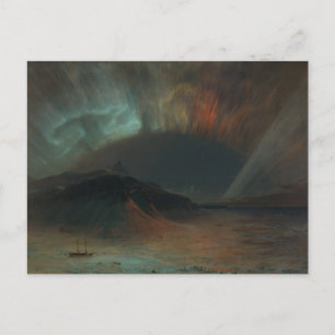 Aurora Borealis von Frederic Edwin Church Postkarte
