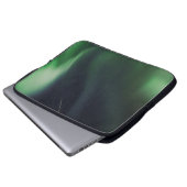 AURORA BOREALIS WÄHREND DER NACHT LAPTOPSCHUTZHÜLLE (Vorne Knopf)
