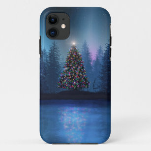 Aurora Borealis Weihnachten iPhone 11 Hülle