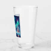 aurora borealis/Weihnachten/Winter Glas (Links)