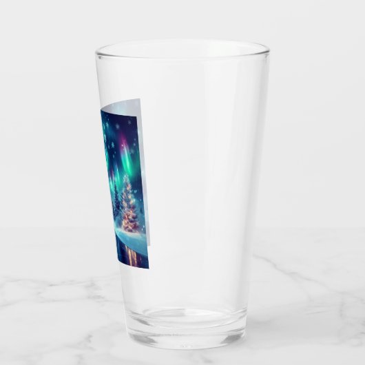 aurora borealis/Weihnachten/Winter Glas (Links)