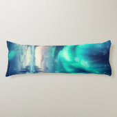 aurora borealis/Weihnachten/Winter Seitenschläferkissen (Vorderseite)