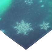 aurora borealis/Weihnachten/Winter Tischdecke (Schrägansicht)