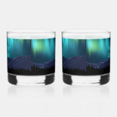 Aurora Borealis Whiskyglas (Rechts)