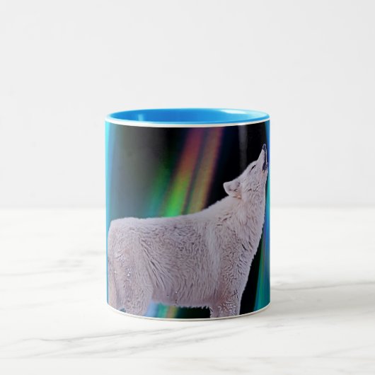 Aurora Borealis Wolf Song | TASSE (Mittel)