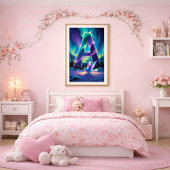 Aurora Brief A Poster | Nordlichter Kunstprint