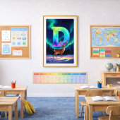 Aurora Brief D Poster | Nordlichter Kunstprint