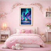 Aurora Brief K Poster | Nordlicht Kunst