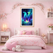 Aurora Brief N Poster | Nordlichter Kunst