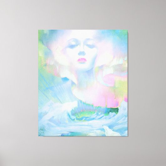 Aurora by Clive Henry pastel light Leinwanddruck (Vorderseite)