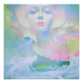 Aurora by Clive Henry pastel light Poster (Vorderseite)