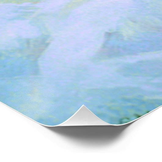 Aurora by Clive Henry pastel light Poster (Ecke)