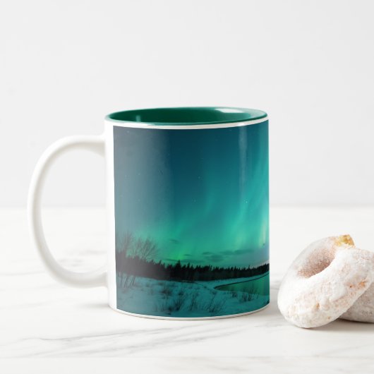Aurora-c Zweifarbige Tasse (Mit Donut)