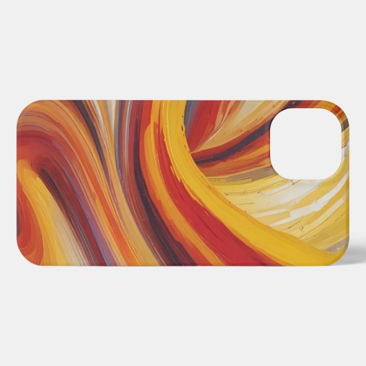Aurora Cálida iPhone Hülle (Rückseite (Horizontal))