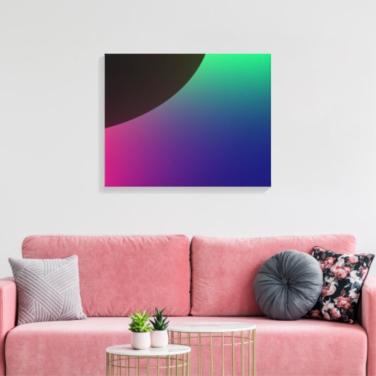 Aurora Canvas Print Leinwanddruck (Insitu (Wohnzimmer))