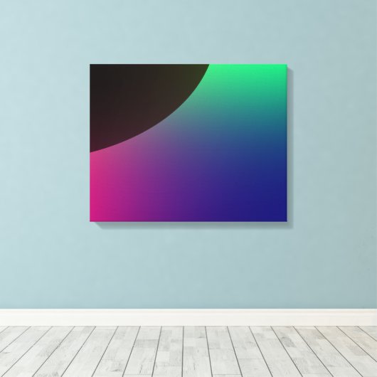 Aurora Canvas Print Leinwanddruck (Insitu (Holzboden))